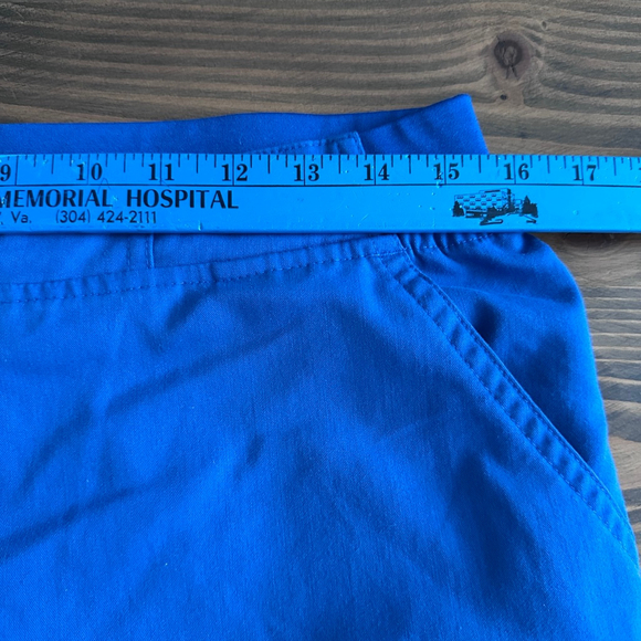 Grey’s Anatomy Womens S Blue Scrub Pants Drawstring Cargo - Picture 7 of 9